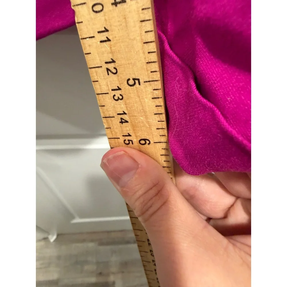 Soft Surroundings Womens Shorts Pull On Stretch Magenta Pink 1X - Picture 5 of 7